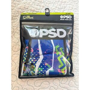 PSD Underwear Mens The‎ Simpsons Bart Vibes Boxer Briefs XXL Core Standard New